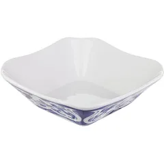 Salad bowl “East” porcelain 450ml ,L=15.5cm white,blue