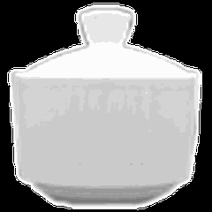 Сахарница «Нестор» фарфор 300мл D=10,H=10,5см белый