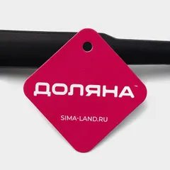 Ложка кухонная «Орихалк» (+210) нейлон ,H=5,L=300,B=65мм черный, изображение 2