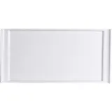 Блюдо «Вейрик» прямоугольное фарфор ,L=30,B=14,5см белый