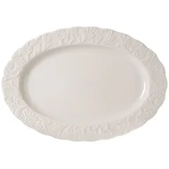 Dish “Crime Pera” oval  porcelain , L=25, B=17cm  white