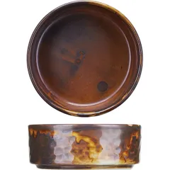 Соусник «Мак» фарфор 100мл D=8,H=3см медный, изображение 2