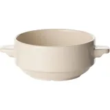 Чашка бульонная «Айвори» фарфор 285мл D=110,H=60,L=145мм слон.кость