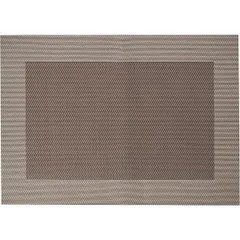 Serving napkin  polyvinyl chlor , L=46, B=33cm  light brown, brown