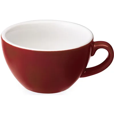 Чашка чайная «Эгг» фарфор 200мл красный, Цвет: Красный, Объем по данным поставщика (мл): 200
