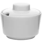 Сахарница «Кашуб-хел» фарфор 200мл D=11,H=9см белый