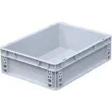 Ящик для продуктов сплошной (от 0 до +50°C) полипроп. 15л ,H=12,L=40,B=30см серый