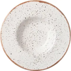 Тарелка для пасты «Пунто Бьянка» фарфор 0,5л D=310,H=55мм белый,черный