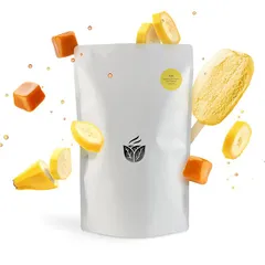 Смесь сухая для приготовления напитков «Банановое мороженое с соленой карамелью» для раф кофе 500г ,