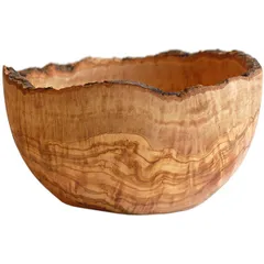 Salad bowl olive D=24,H=18.5cm st. tree