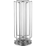 Диспенсер для капсул поворотный, 45 капсул сталь нерж. ,H=30,L=12,5см металлич.