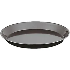 Pizza pan blue steel D=240,H=25,L=250,B=250mm black