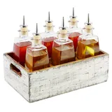 Ящик для подачи дерево ,H=10,L=27,B=17см белый