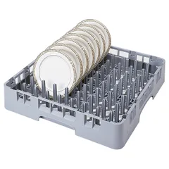 Кассета для тарелок штырьковая 9х9 рядов полипроп. ,H=10,1,L=50,B=50см серый, изображение 3