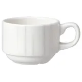 Чашка кофейная «Алина» фарфор 85мл D=61/39,H=45мм белый