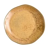 Тарелка «Эггшелл Нейчер» фарфор D=230,H=38мм коричнев.