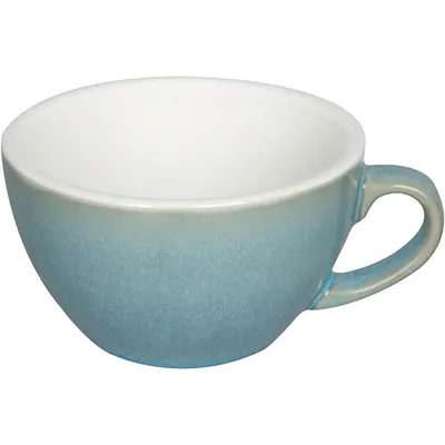 Чашка чайная «Эгг» фарфор 200мл голуб., Цвет: Голубой, Объем по данным поставщика (мл): 200