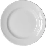 Тарелка «Спайро» мелкая фарфор D=205,H=23мм белый