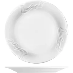 Dish “Melody” porcelain D=300,H=25mm white