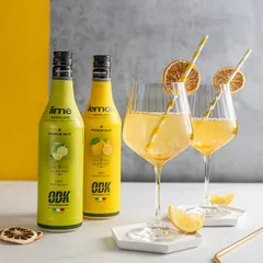 Концентрат «Лимон Сауэр» на основе сока лимона ODK пластик 0,75л D=65,H=305мм, изображение 2