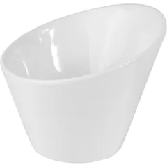 Salad bowl “Kunstwerk” porcelain 1l ,H=14,L=17cm white