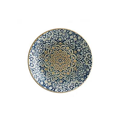 Тарелка глубокая «Альхамбра» фарфор 1л D=230,H=45мм белый,синий