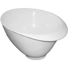 Salad bowl “Kunstwerk”  porcelain  D=15.5 cm  white