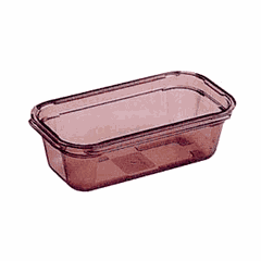 Gastronorm container (1/3) “Alto+”  polycarbonate , H=10, L=32.5, B=17.6 cm  brown.