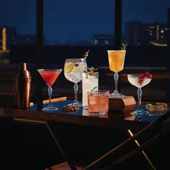 Бокал для коктейлей «Америка 20х» стекло 240мл D=78,H=202мм прозр., изображение 2