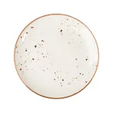 Тарелка «Париж» фарфор D=21см белый,коричнев., Диаметр (мм): 210