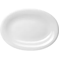 Блюдо «Это» овальное фарфор ,H=30,L=330,B=235мм белый