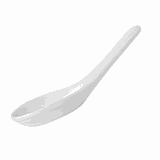 Ложка для мисосупа «Аура» фарфор ,H=40,L=133,B=43мм белый