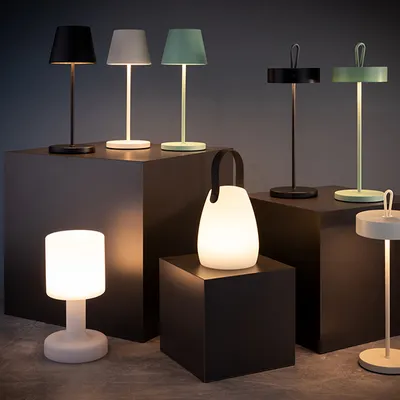 Лампа настольная «Мерле» электрическая металл D=11,H=30,5см металлич., изображение 8