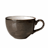 Чашка чайная «Крафт» фарфор 340мл D=10,H=7,L=13см серый