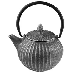 Чайник заварочный чугун 0,85л D=12,5,L=15см серый, изображение 2