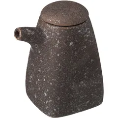 Соусник-бутылка «Кунстверк» фарфор ,L=61,B=88мм черный,матовый