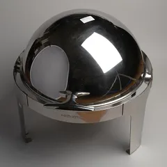 Мармит с двигающейся крышкой сталь нерж. 6л D=48,H=48,L=55см металлич., изображение 2