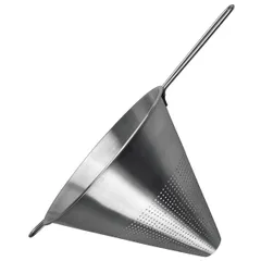 Conical colander “Prootel”  stainless steel  D=24, H=23, L=44, B=32 cm  metal.