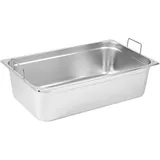 Гастроемкость GN 1/1 с ручками сталь нерж. 19,9л ,H=15,L=53,B=32,5см металлич.