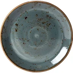 Plate “Kraft Blue” small  porcelain  D=23, H=2cm  blue