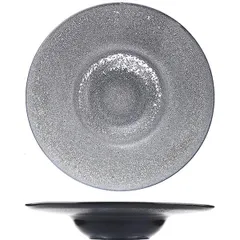 Pasta plate “Milky Way” porcelain 0.5l D=31,H=5cm black,white