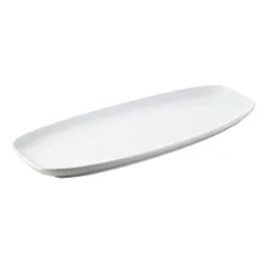 Rectangular dish  porcelain ,H=29,L=360,B=150mm white