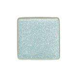 Блюдо для комплимента «Органика» фарфор ,L=9,B=9см голуб.