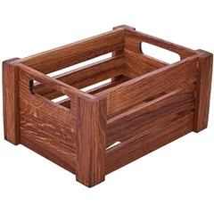 Подставка для набора для специй дуб ,H=11,L=22,8,B=16,5см коричнев.