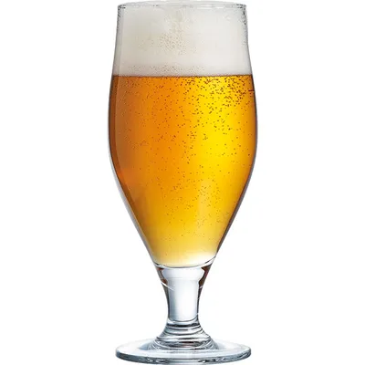 Бокал для пива «Курвуазье» стекло 380мл D=65/70,H=180мм прозр., Объем по данным поставщика (мл): 380, изображение 3