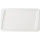 Тарелка «Кунстверк» прямоугольная фарфор ,L=30,B=18см белый, Длина (мм): 300