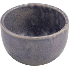 Salad bowl “Phobos” ceramics 110ml D=85,H=45mm gray,blue