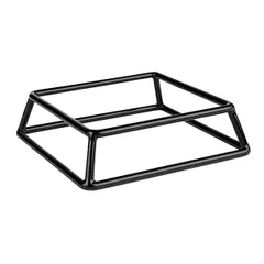 Подставка фуршетная «Мульти» для блюда металл ,H=5,L=18,B=18см черный