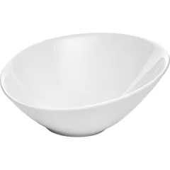 Salad bowl porcelain 1.5l D=28cm white