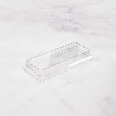 Крышка для бумажного контейнера OneClick 700 мл пластик ,H=20,L=215,B=85мм прозр.